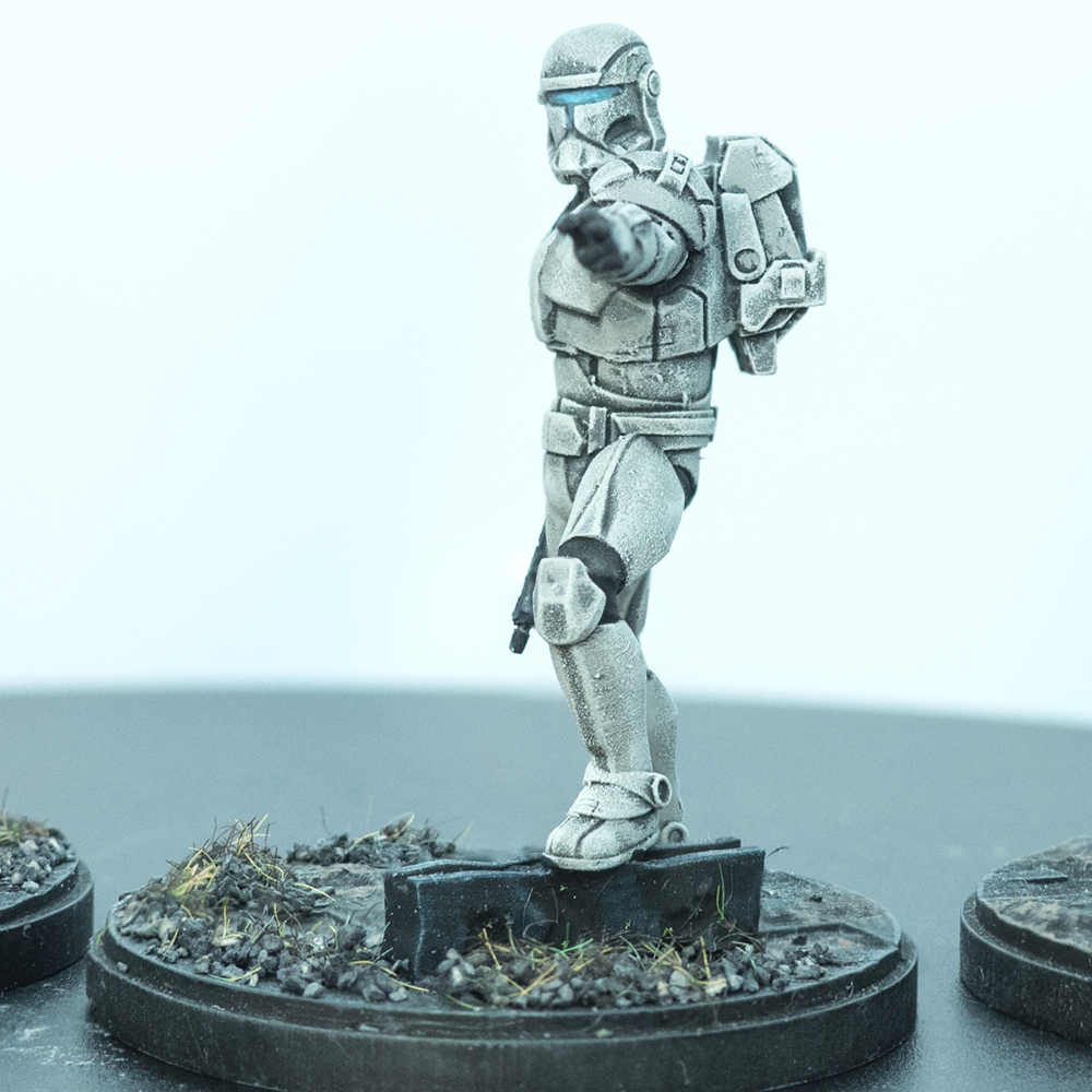 Republic Commmandos Shatterpoint Scale - Painted and tabletop ready!