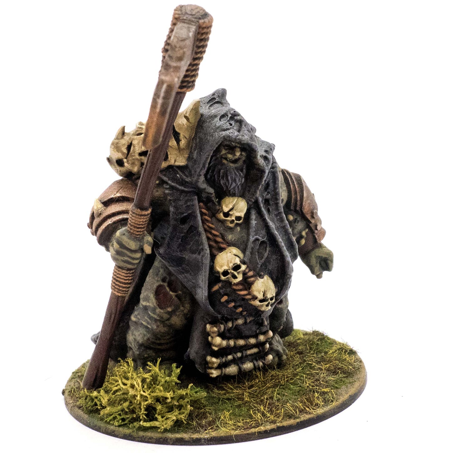 Plague Ogre Shaman and Decay Beast 3D Printed Resin Tabletop Models