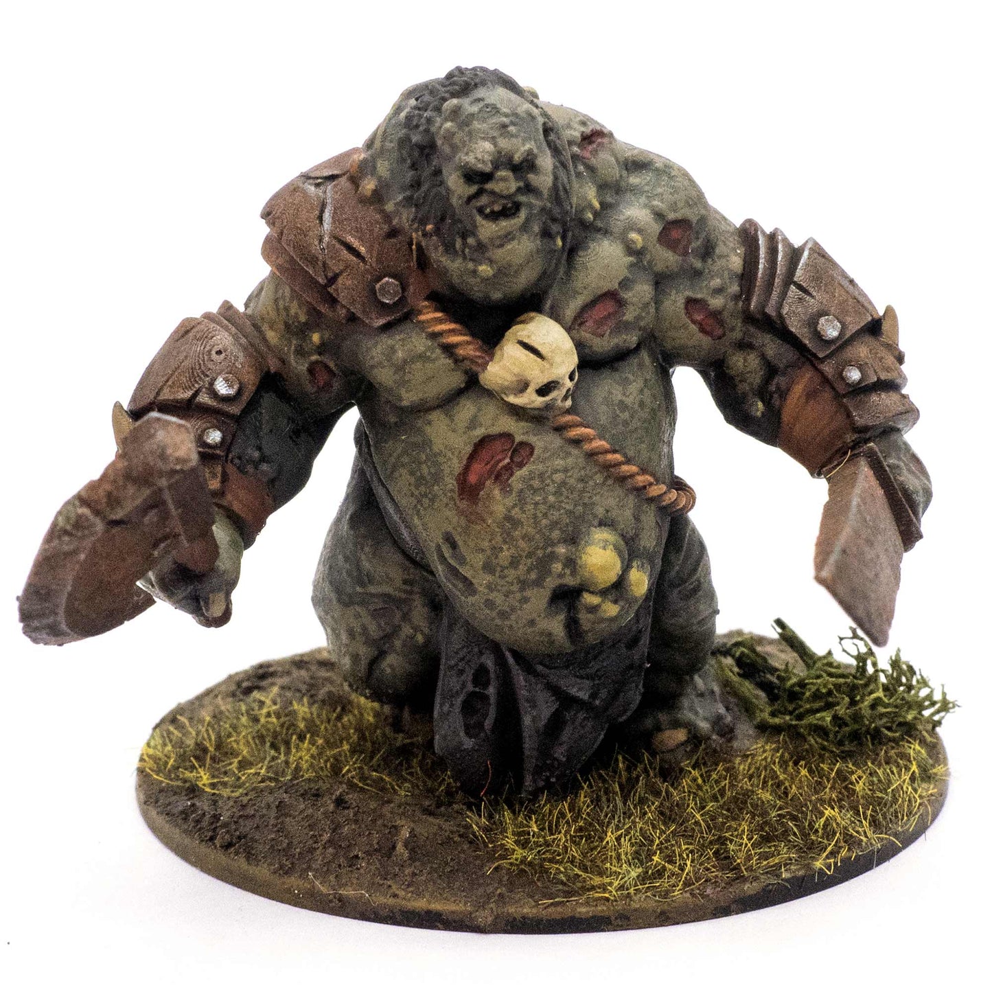 Plague Ogre Unit 3D Printed Resin Tabletop Models