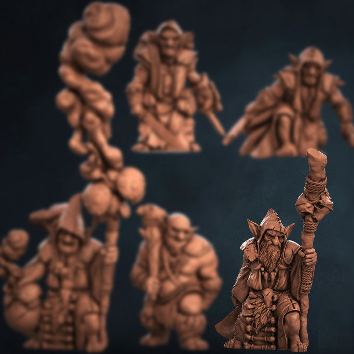 Goblin Special Characters Resin 3D Printed Tabletop Models