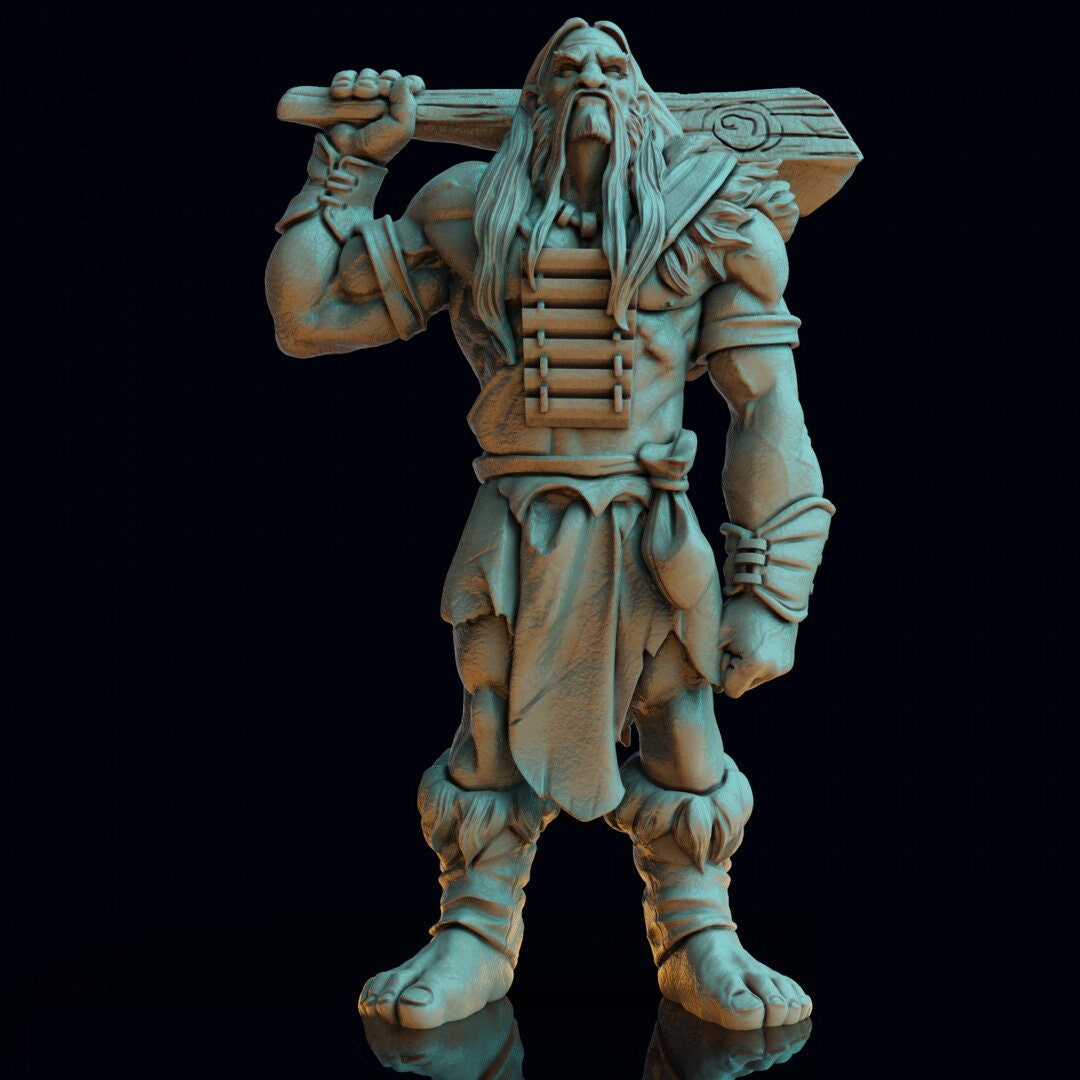 Giant 3D Printed Resin Tabletop Model