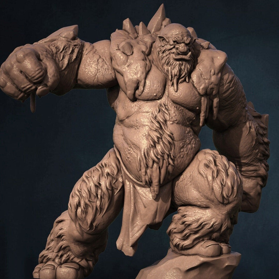 Ice Gargantuan 3D Printed Resin Tabletop Models