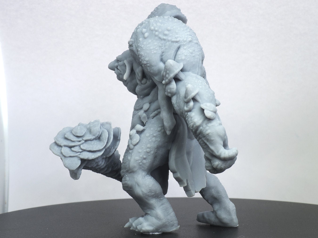 Goblin Fungal Troll Resin 3D Printed Tabletop Model