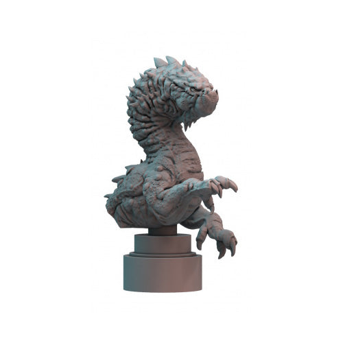 Majestic Adult Drake Dragon Bust Exquisite 3D Printed Model