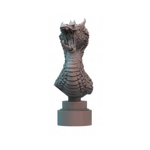 Mysterious Sea Drake Bust Captivating 3D Printed Model