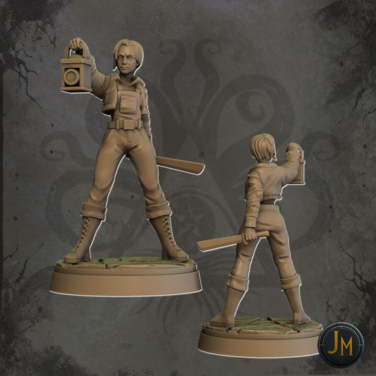 Veteran Explorer Female v3: 3D Resin printed Tabletop Model