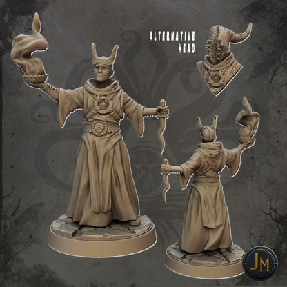 Cultist Leader: 3D Resin printed Tabletop Models