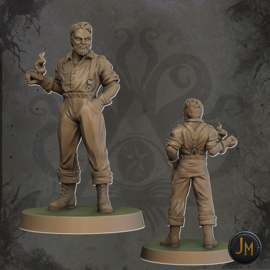 Veteran Explorer v1: 3D Resin printed Tabletop Miniature