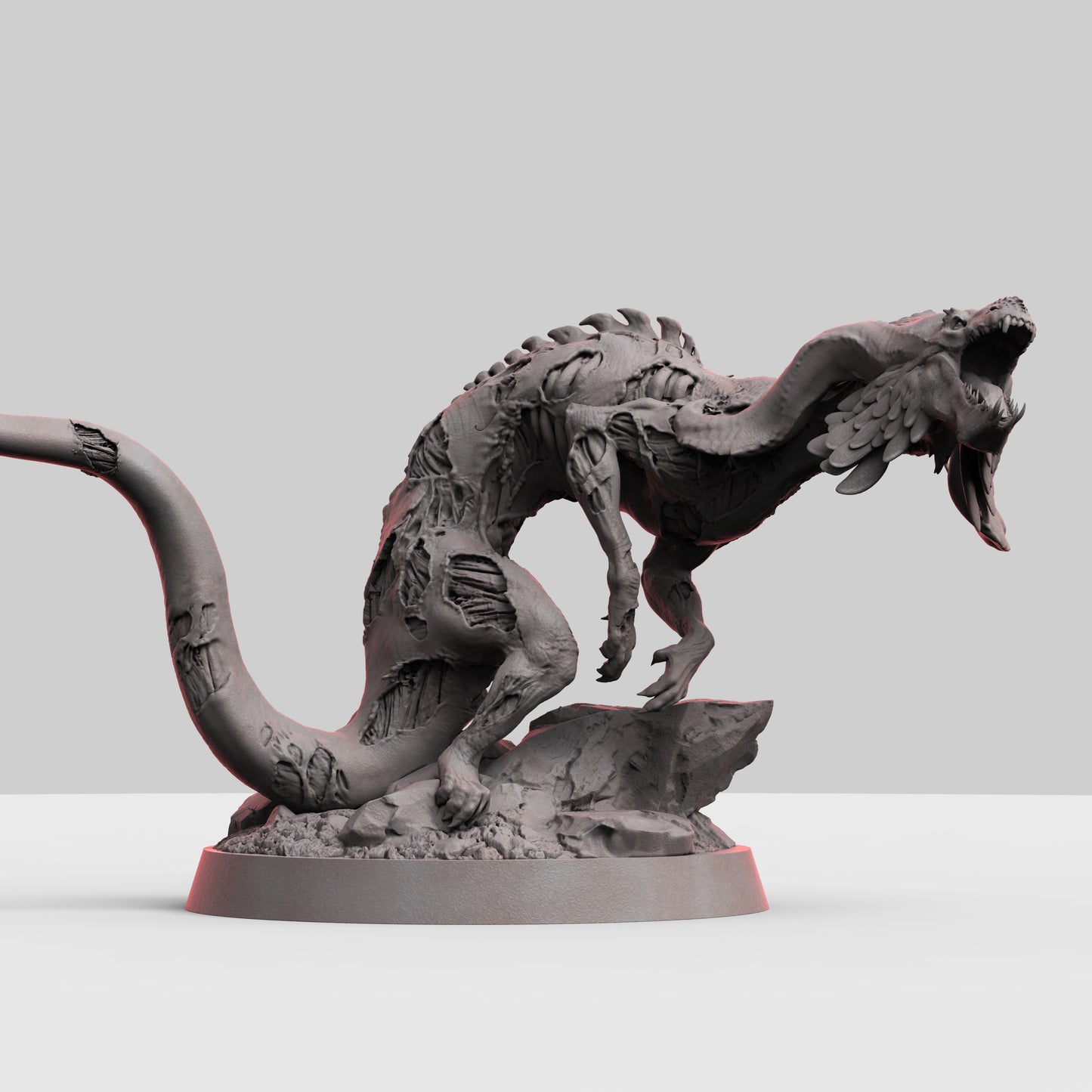 Undead Drakes: 3D Printed Tabletop Model