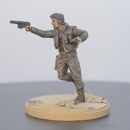 Cassian Andor with Jyn Erso Shatterpoint Scale - Painted and tabletop ready!