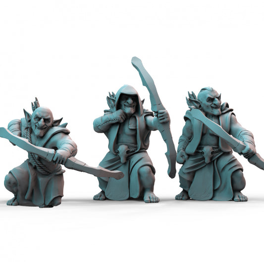 Goblin Archers 3D Printed Resin Tabletop Models
