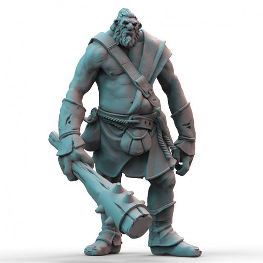 Mountain Giant 3D Printed Resin Tabletop Model