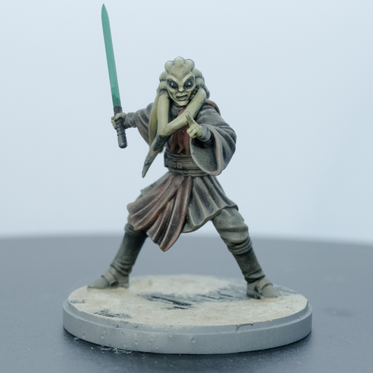 Kit Fisto Shatterpoint Scale - Painted and tabletop ready!