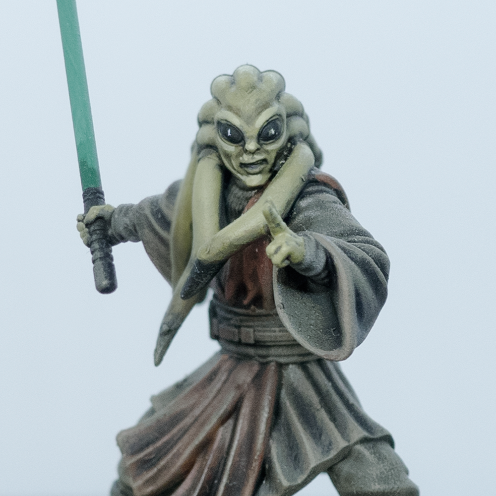 Kit Fisto Shatterpoint Scale - Painted and tabletop ready!