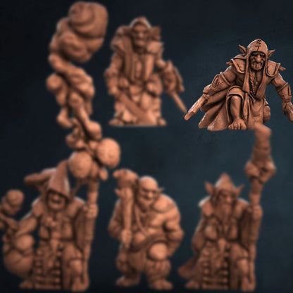 Goblin Special Characters Resin 3D Printed Tabletop Models